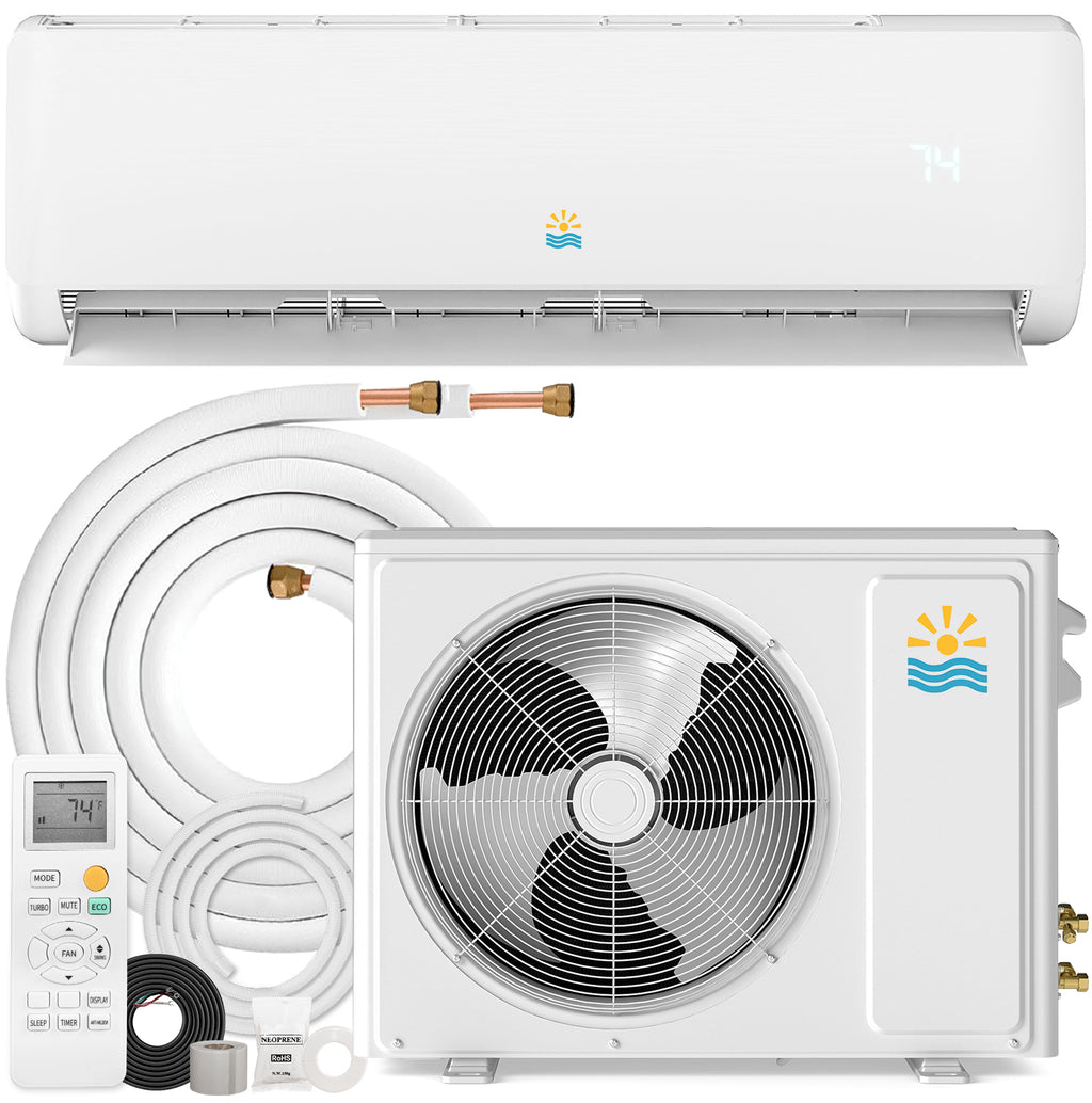 Oylus OAS-01 9,000 BTU Wall-Mounted Split AC | 115V, SEER2 19 | White