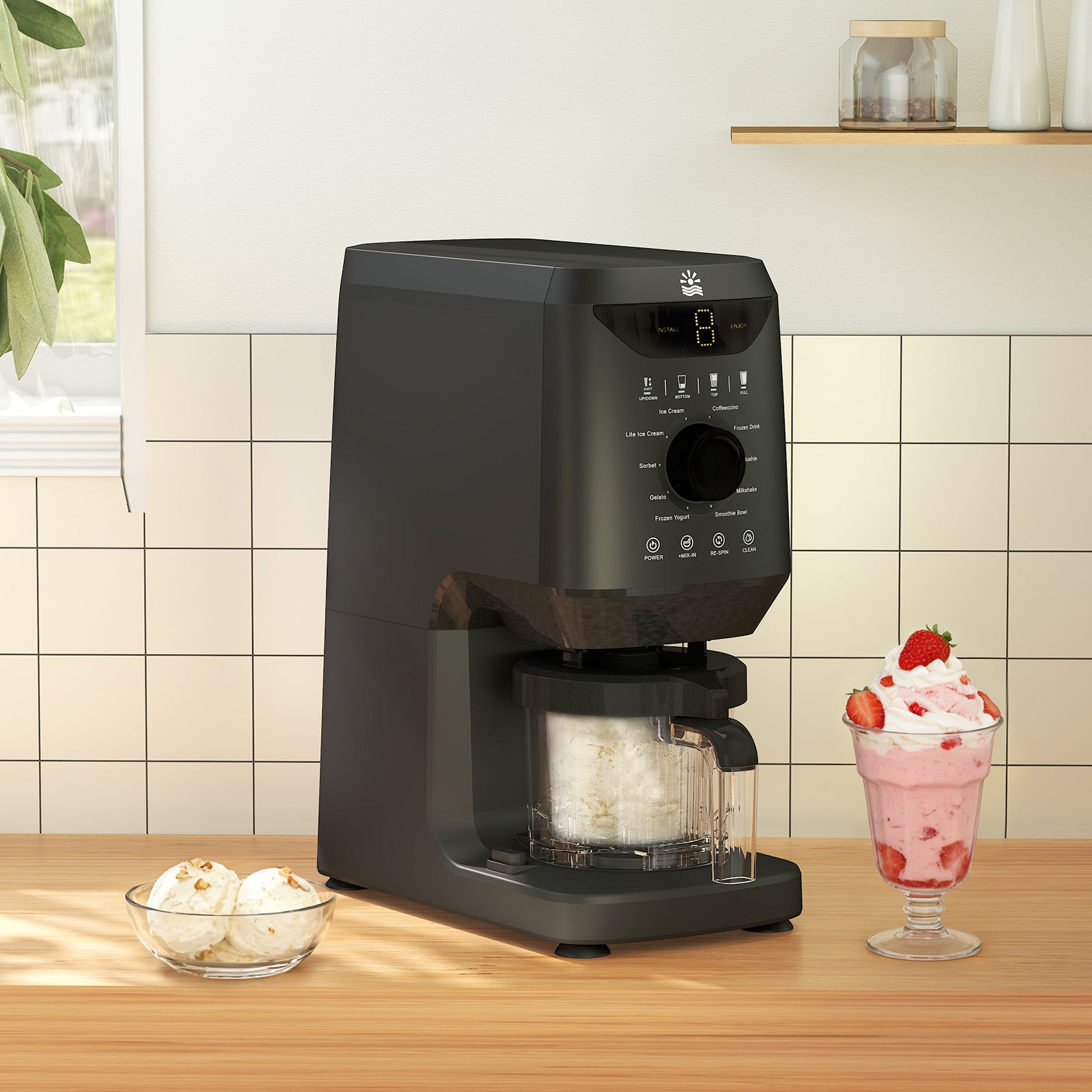 12-in-1 Ice-Cream Maker Machine (#KAF-02)