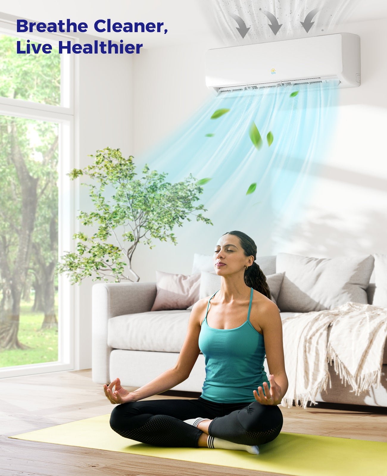 Oylus OAS-01 12,000 BTU Wall-Mounted Split AC | 115V, SEER2 19 | White